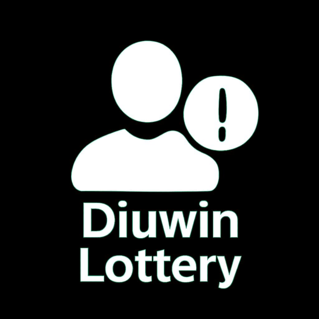 Icon badge representing Diuwin Lottery App Login Issues.