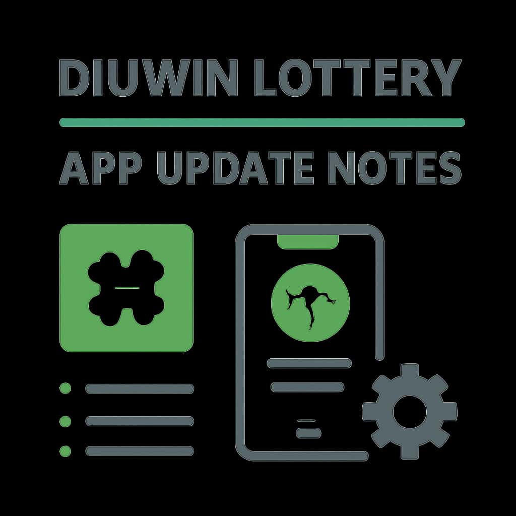 An educational illustration related to Diuwin Lottery App Update Notes.